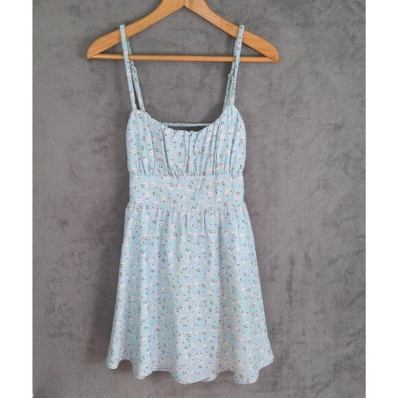 Altar'd State Dresses & Skirts - NWT Altar'd State Floral Mini Dress Blue Pink Size Small Feminine Coquette